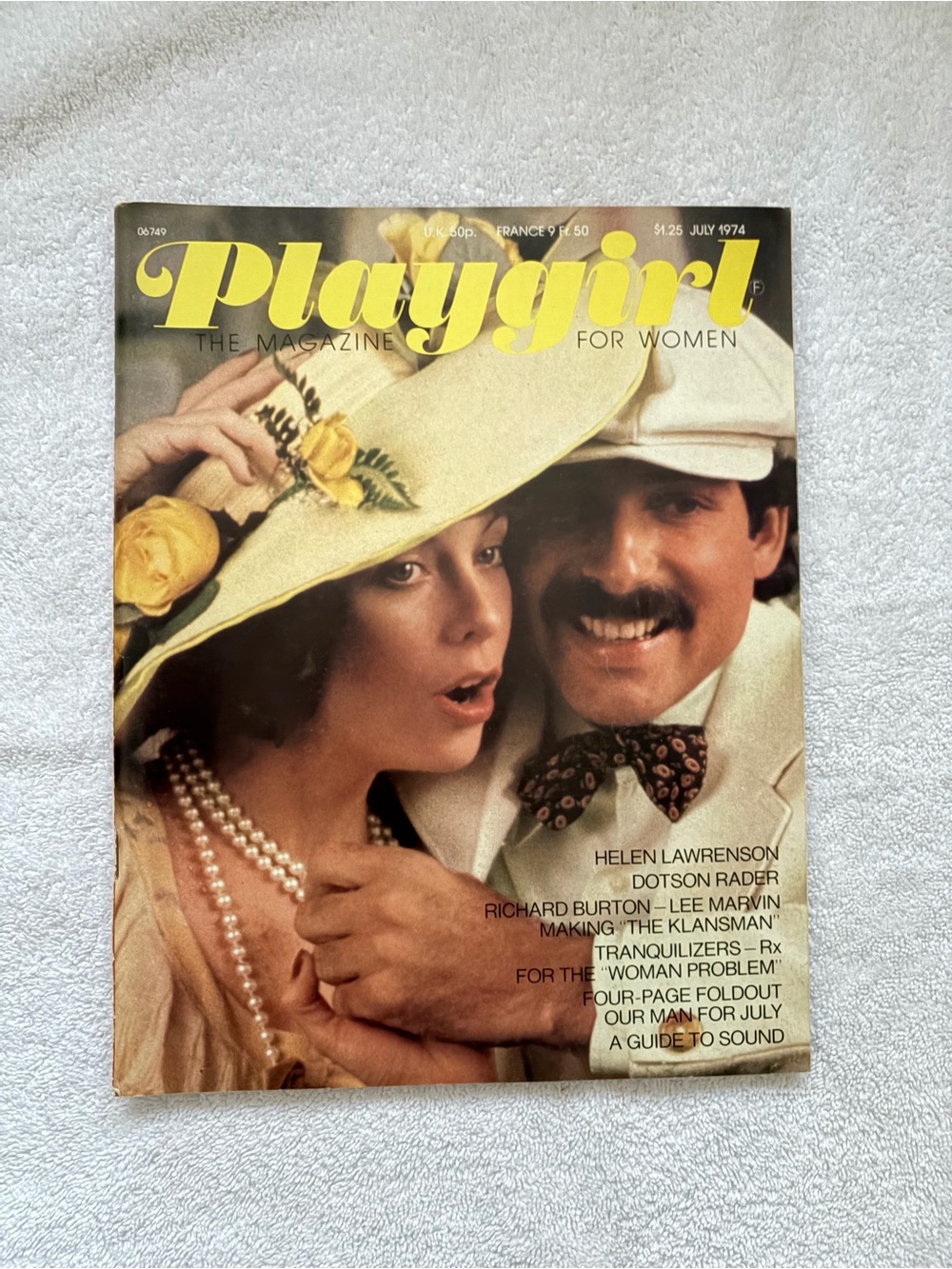Unisex Playgirl Magazine July 1974 Excellent condition